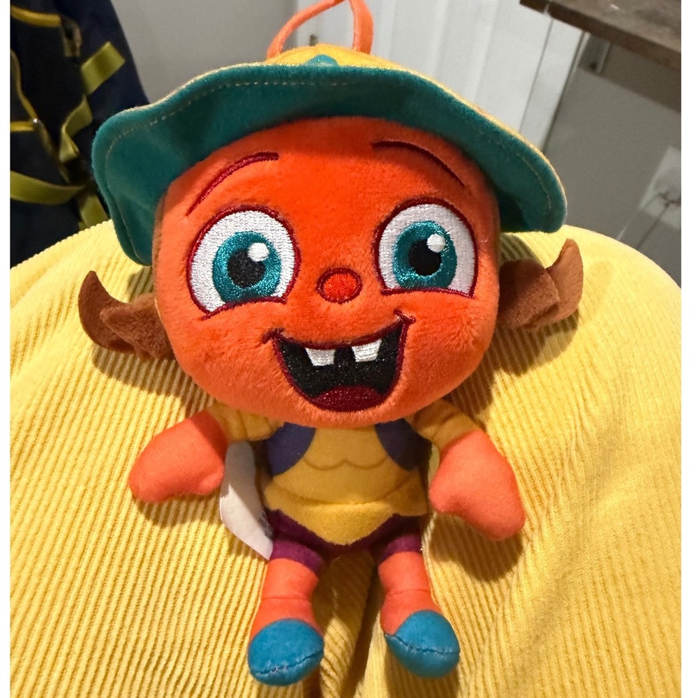 Beat Bugs Walter Plush Stuffed Animal‎ Orange Cricket Netflix Toy 6 Inch
